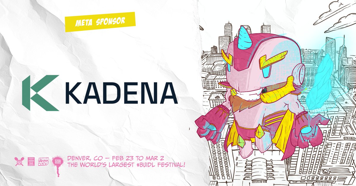 We’re excited to welcome <a href="/kadena_io/">Kadena</a> as an official Meta Sponsor for ETHDenver 2025!

ETHDenver delivers a world-class experience for innovators and builders.

Thank you to <a href="/kadena_io/">Kadena</a> and all of our sponsors for making this possible!