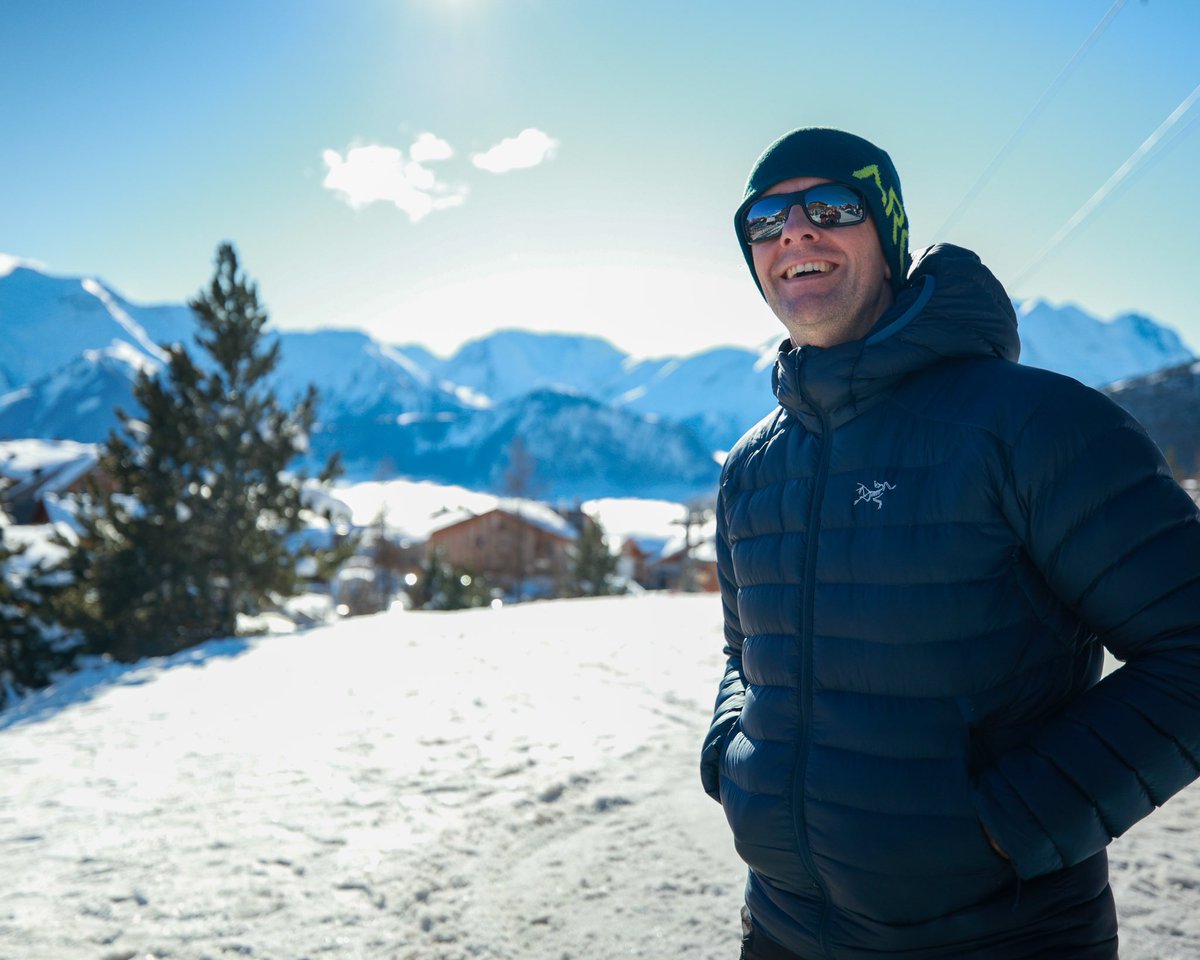 Snowboarding mode on ✅