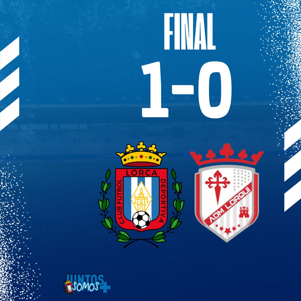 FINAL

#Lorca Deportiva “B” 1-0 <a href="/montecasil1766/">A.D. LORQUÍ</a> 

⚽️ Juanpe

#LorcaDeportivaBADLorqui 
#JuntosSomosMÁS