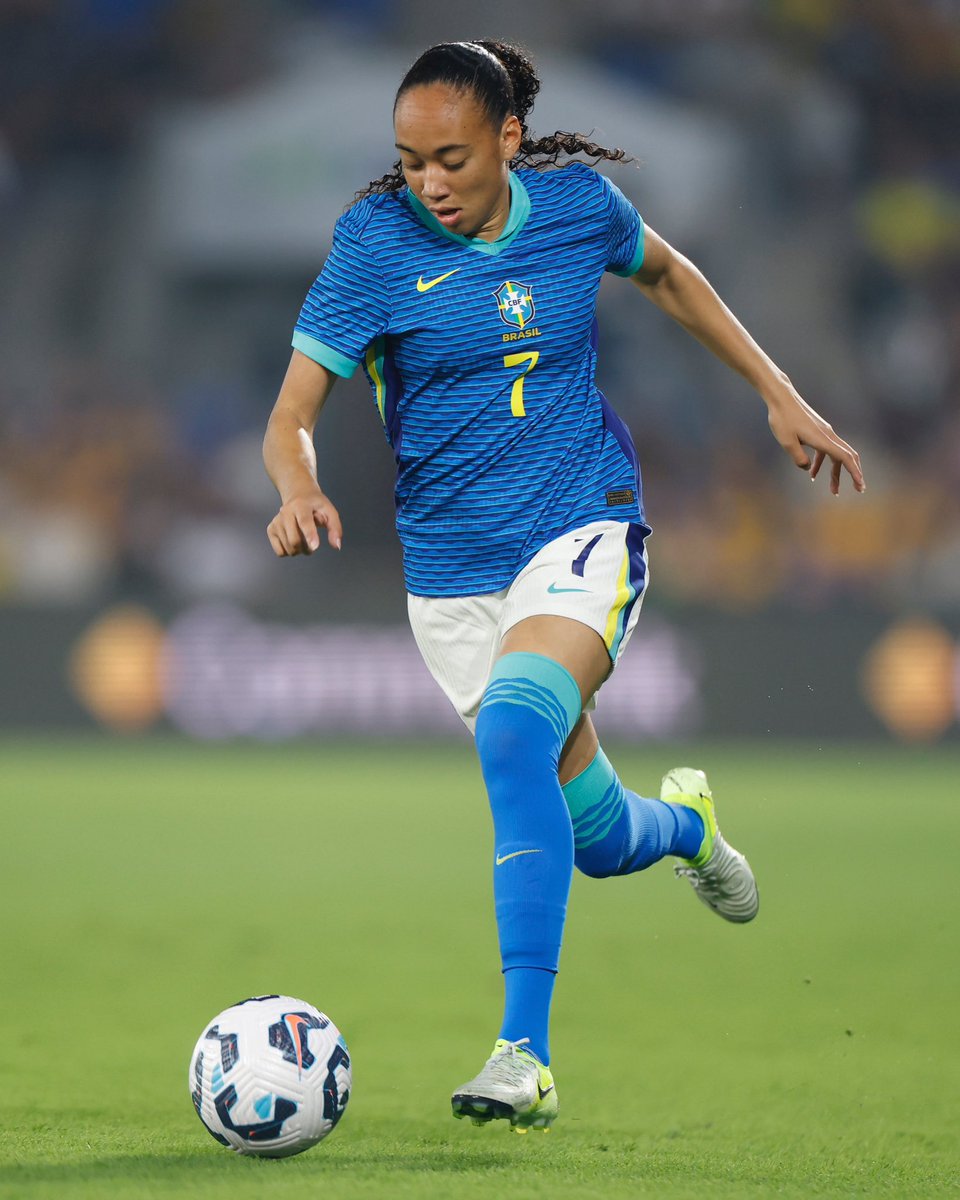 Na velocidade, <a href="/AlineGomesx07/">🅰️line Gomes</a>! ⚡️🇧🇷

📸 Rafael Ribeiro / CBF