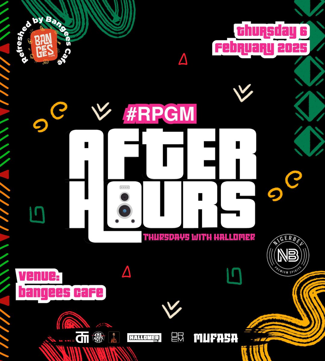 bangeescafe's tweet image. As always, the hottest Thursday night experience is here! 🎉
Good vibes, great music, and ridiculously pretty girls in Mosho (#RPGM)! 🥵💃🏽

No gate fee, just pure energy, premium vibes, and the best crowd in Mosh town.

Tag your squad and pull up!