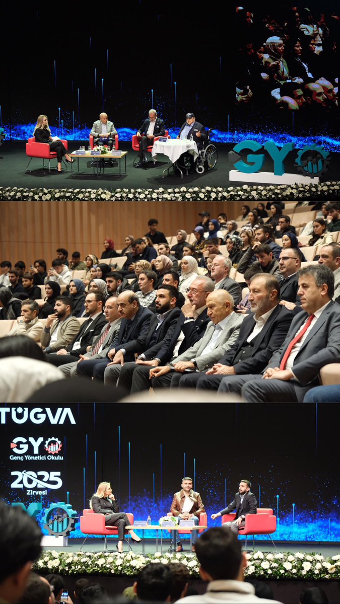 KubraOzkartal's tweet photo. #GYO2025 Zirve Programı'nda;

🔹Kiğılı Giyim Mağazaları Kurucusu Abdullah Kiğılı
🔹Limak Holding Yönetim Kurulu Başkanı Nihat Özdemir
🔹Tosyalı Holding Yönetim Kurulu Başkanı Fuat Tosyalı 
🔹CZN Burak marka kurucusu Burak Özdemir 

Doğru ve güçlü adımlar atmak isteyen genç liderlerle tecrübe paylaşımında bulundu.