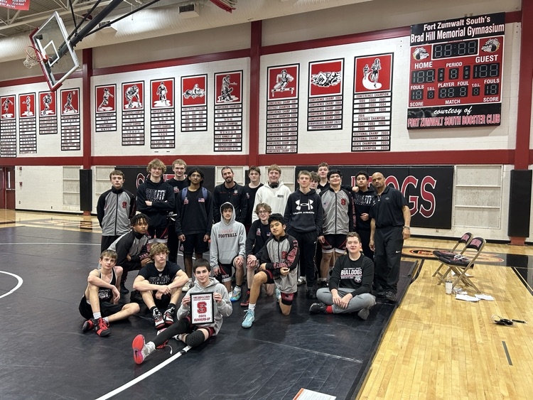 ZumSouth's tweet image. Runners Up at the FZS JV Wrestling tournament!