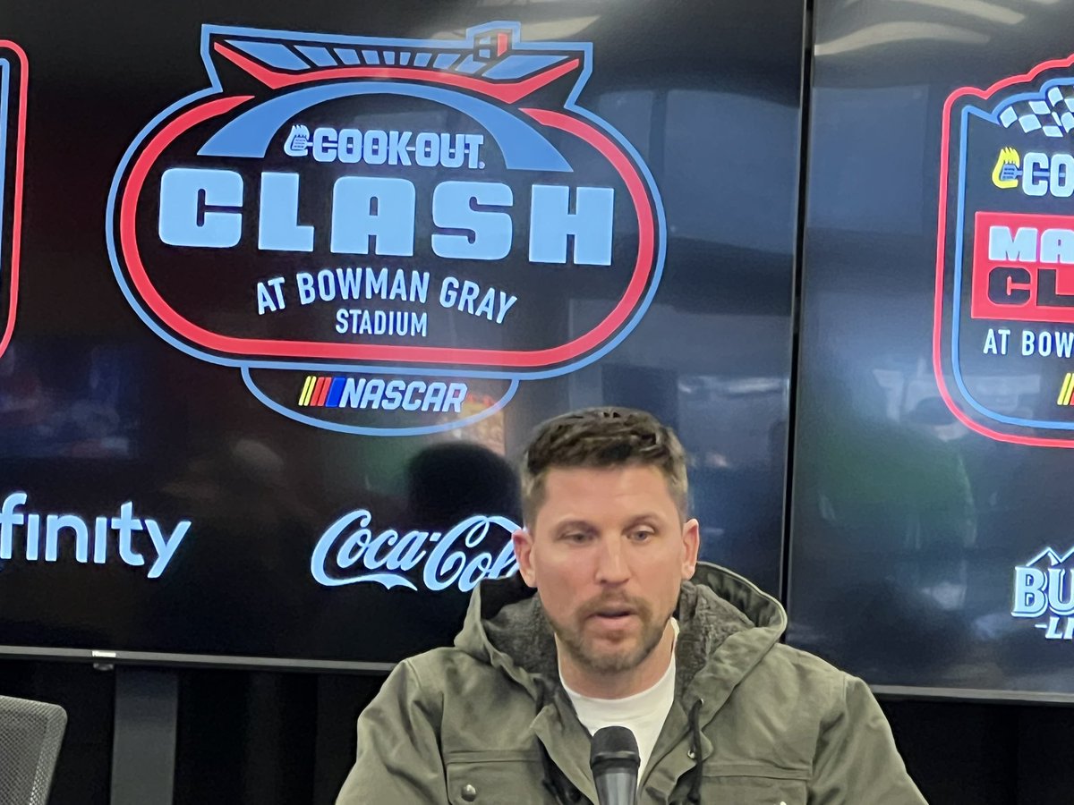 Noah_Lewis1's tweet image. .@dennyhamlin says the 41st OEP entry brought in this year “reaps of desperation” and that it’s an attempt to get “any type of headline possible.” 

Hamlin adds that NASCAR is the premier racing series in the U.S. and should “be the big boys,” making drivers come and qualify…