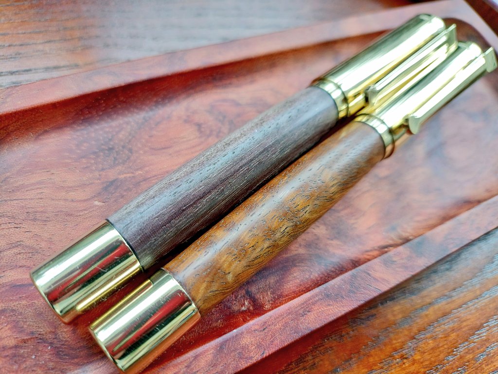 ドラゴンウッド DRAGONWOOD 金箔 ボールペン 木軸ペン 受験 合格