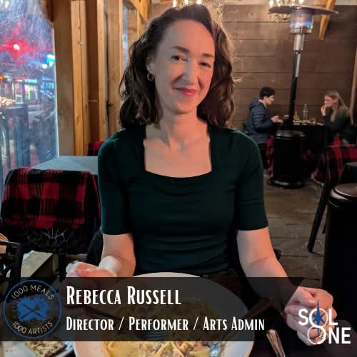 solonearts's tweet photo. This week's episode of 1000 Meals with 1000 Artists is now available anywhere you find your podcasts! Mike shares a meal with Rebecca Russell, a performer, director and arts administrator living in Ottawa, Ontario.
#1000mealswith1000artists #solonearts #onesmallmisstep #solone https://t.co/4QSK9YLRFX
