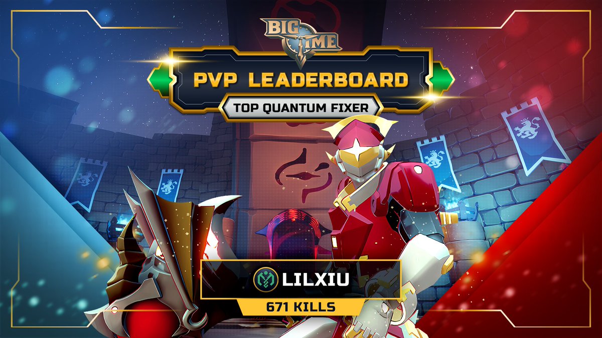 ⚡ PVP Leaderboard: Most Kills - Quantum Fixer! ⚡

🏆 Congratulations to Lilxiu for achieving an impressive 671 kills as a Quantum Fixer!

🌟 Let’s celebrate your amazing achievement on the battlefield! 🚀