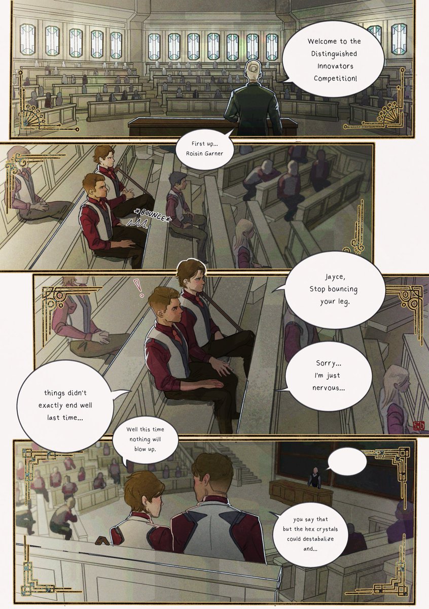 isolabellz's tweet image. distinguished innovators competition #jayvik #arcane #jaycetalis #viktor