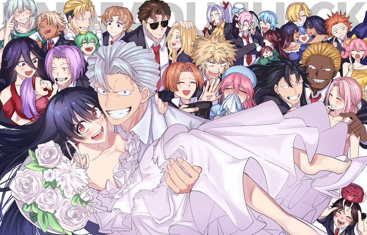 アンデッドアンラック完結おめでとうございます！！！！！！ずっと大好きです！！！！！