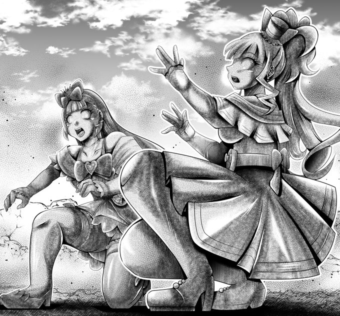 取ってつけたような
じゃなくて 取ってつけた
MISSING「ACE」要素
キュアエース描けばよかったね… 