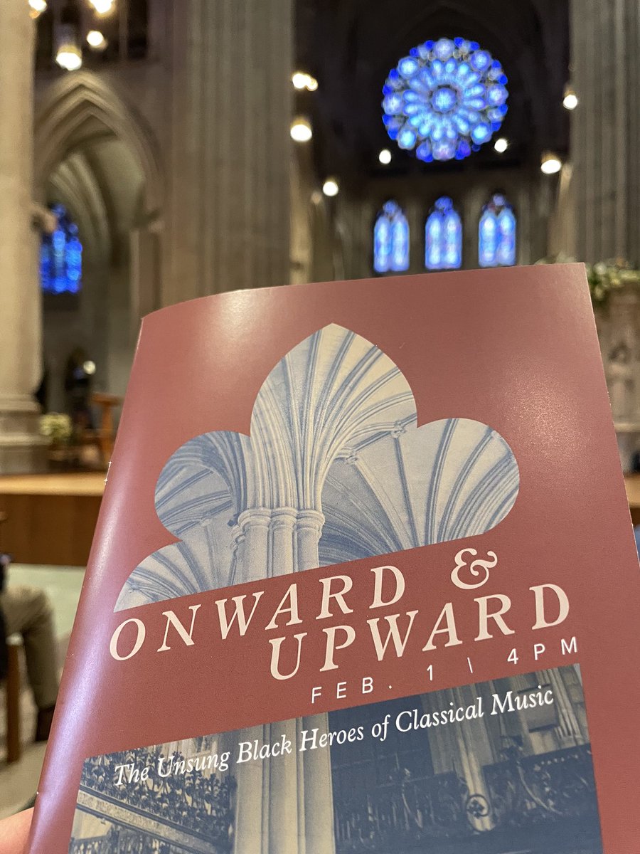 Bringing Color to the Classics! 🎶 What an amazing program at the awe-inspiring <a href="/WNCathedral/">Washington National Cathedral</a> The Unsung Black Heroes of Classic Music 🎼 #BlackHistoryMonth2025 #DC