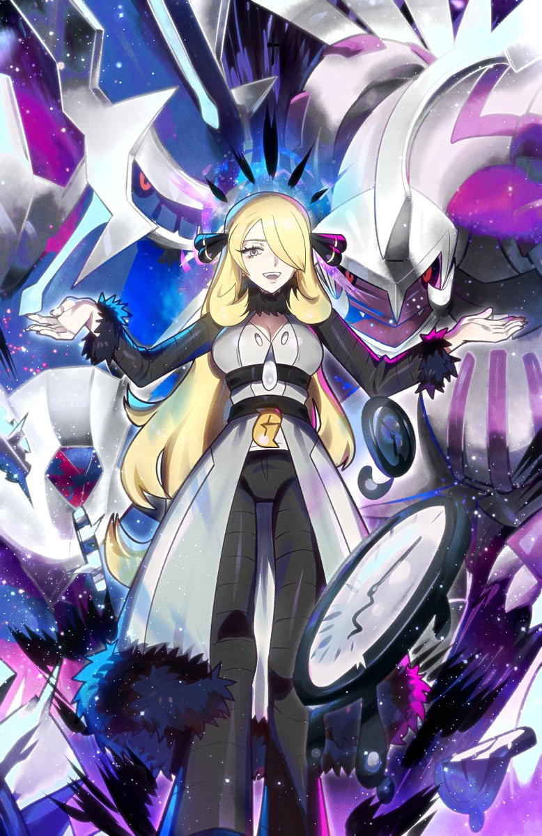 RyaiArt's tweet photo. Ruler of Space and Time, Cynthia 🌌🕧 https://t.co/sglqNnBDHr