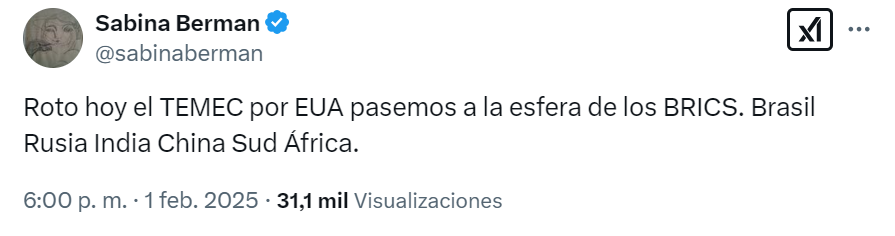 El problema de estas mentes bananeras como <a href="/sabinaberman/">Sabina Berman</a> es que creen que es muy fácil cambiar todas las dinámicas del comercio exterior.
Son idiotas, carajo.
Bien idiotas.