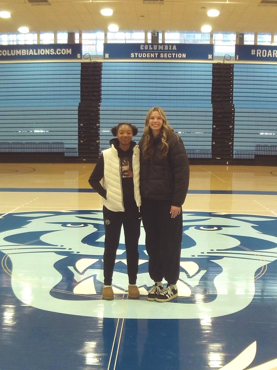 calliehinder's tweet image. Huge thank you to @CUCoachG, @CUCoachTy, @CyLippold and @ABassetti for letting us watch @CULionsWBB practice and giving us a tour of the beautiful campus!