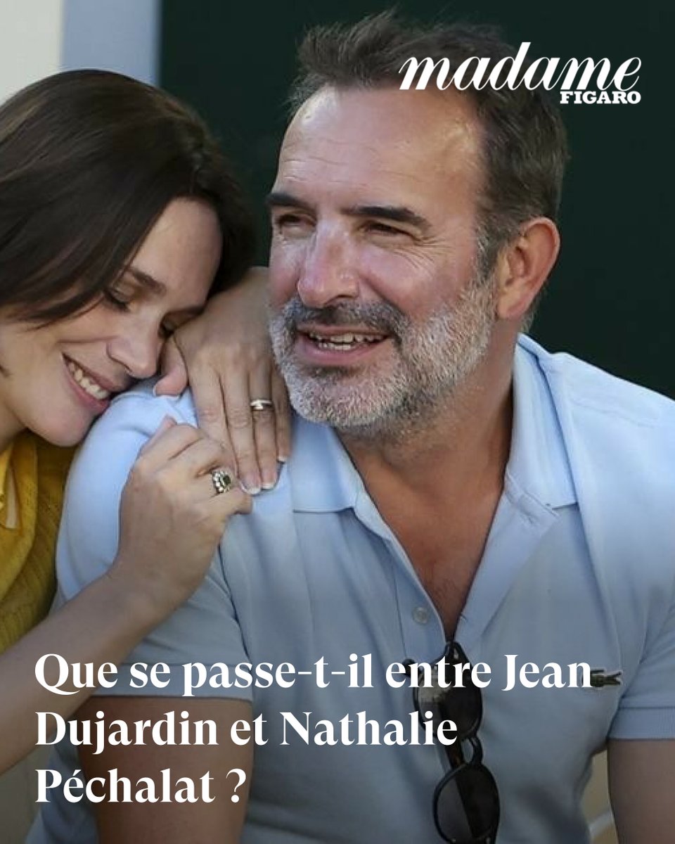 Madamefigaro's tweet image. Que se passe-t-il entre Jean Dujardin et Nathalie Péchalat ?
➡️ l.lefigaro.fr/Td7