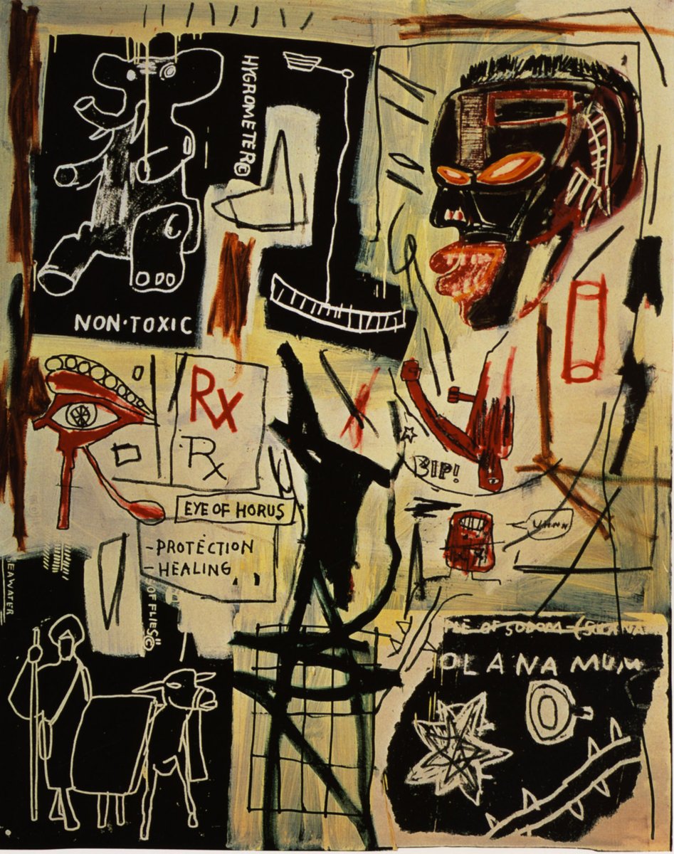 Melting Point of Ice, 1984 #artbots #basquiat