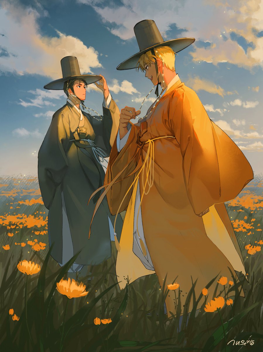 저도 블스에서 비슷한 말을 했지만 썸넬~러프가 제일 머리 아프고 공들여야 하는 과정입니다! 과정 몇개가 사라져서 없지만 이것도 러프만 3번 엎었습니다.
얼마나 러프를 설계하냐면 그림을 7센치 정도로 작게 만들어두고 "완성 아냐?" 싶을 정도로! 스케일에 상관없이 이후 과정이 순탄할 거예요.