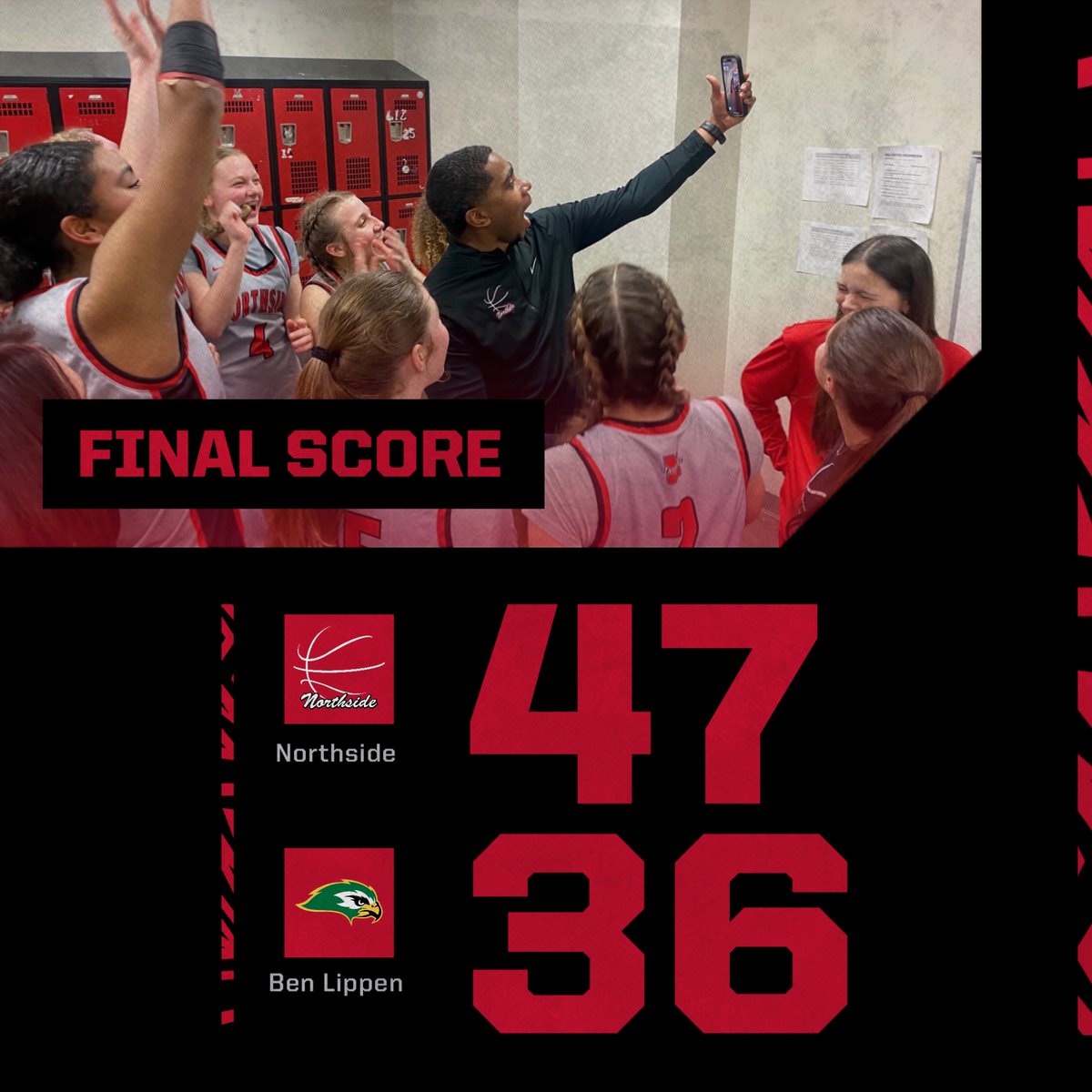 Our Lady Crusaders move to 6-0 in region play and 20-0 on the season—the first 20-win season in school history! Still a lot of basketball left, but so proud of this special group of ladies! #allN