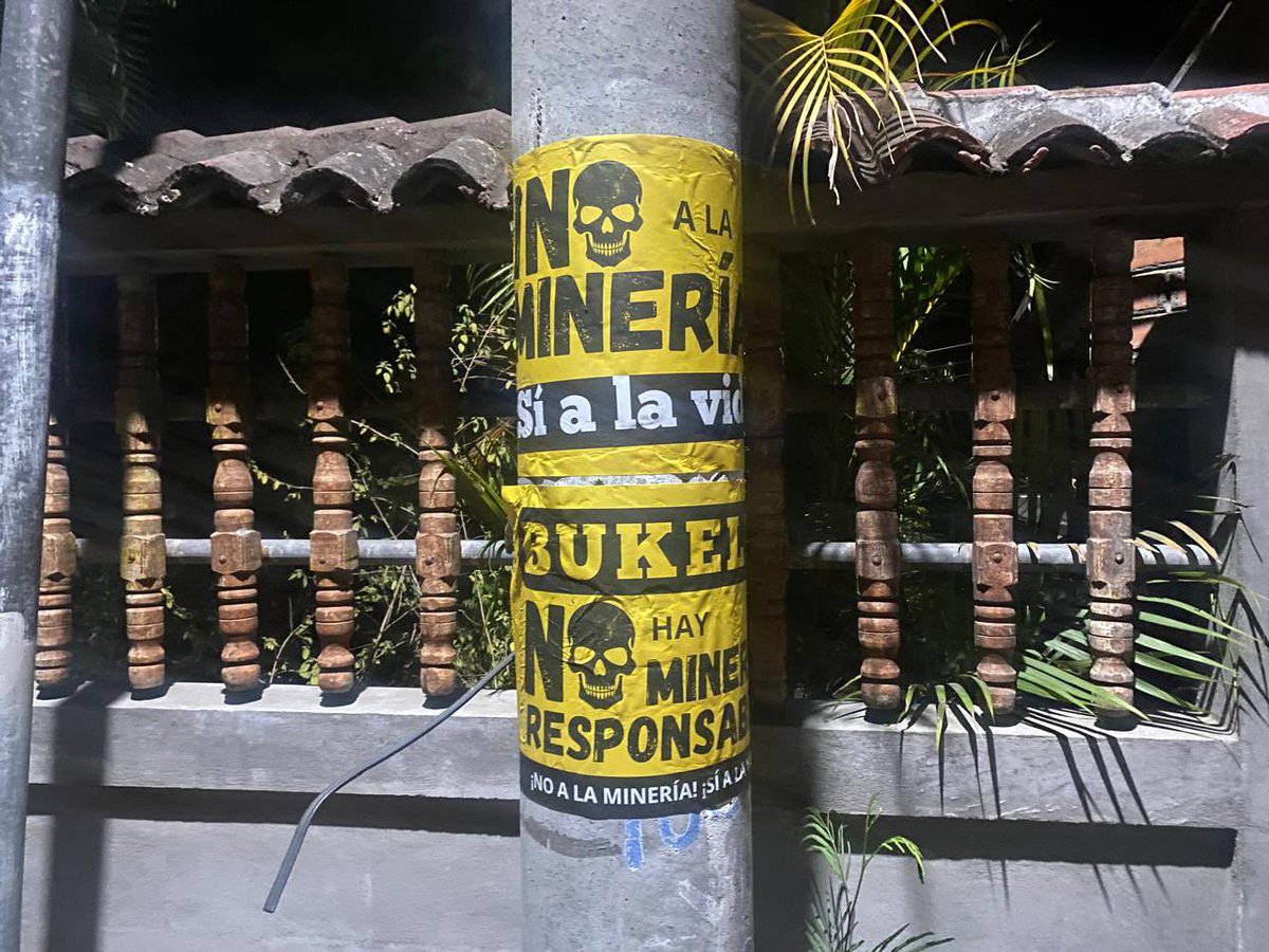 CatarsisEnVerde's tweet photo. Desde Morazán, nos unimos y  le decimos NO A LA MINERÍA, porque queremos agua limpia para todas y todos, para nuestros cultivos, para nuestros hijos y futuras generaciones. ✊🏽🌱
#NoalaMineriaSialaVida https://t.co/ICCmUAsH2I