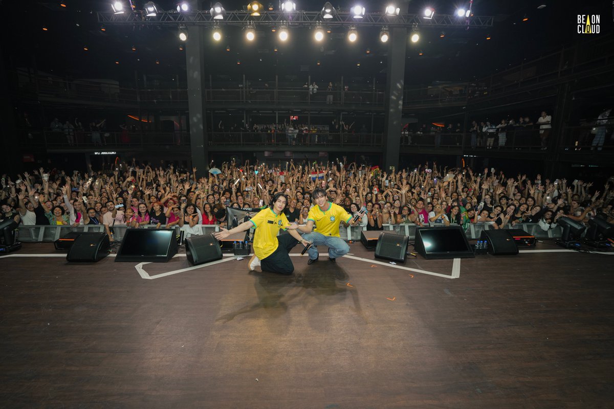 ภาพบรรยากาศ ไบเบิ้ล-วิชญ์ภาส และ เจษ-เจษฎ์พิพัฒ ที่งาน OLÁ BL&amp;GL THAILAND IN BRAZIL โดยกระทรวงการต่างประเทศร่วมกับมูลนิธิไทยและสมาคมส่งเสริมคอนเทนต์วายไทย ที่เมืองเซาเปาโล ประเทศบราซิล ✨📸

#OLABLGLTH_inBrazilxJesBible
#OLABLGLTH_inBrazil #OlaBLGL