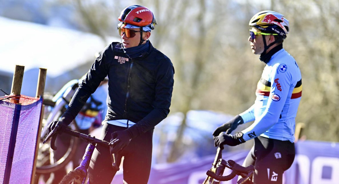 So proud of these guys, Wout and Thibau 🙏🤩🔥🔥