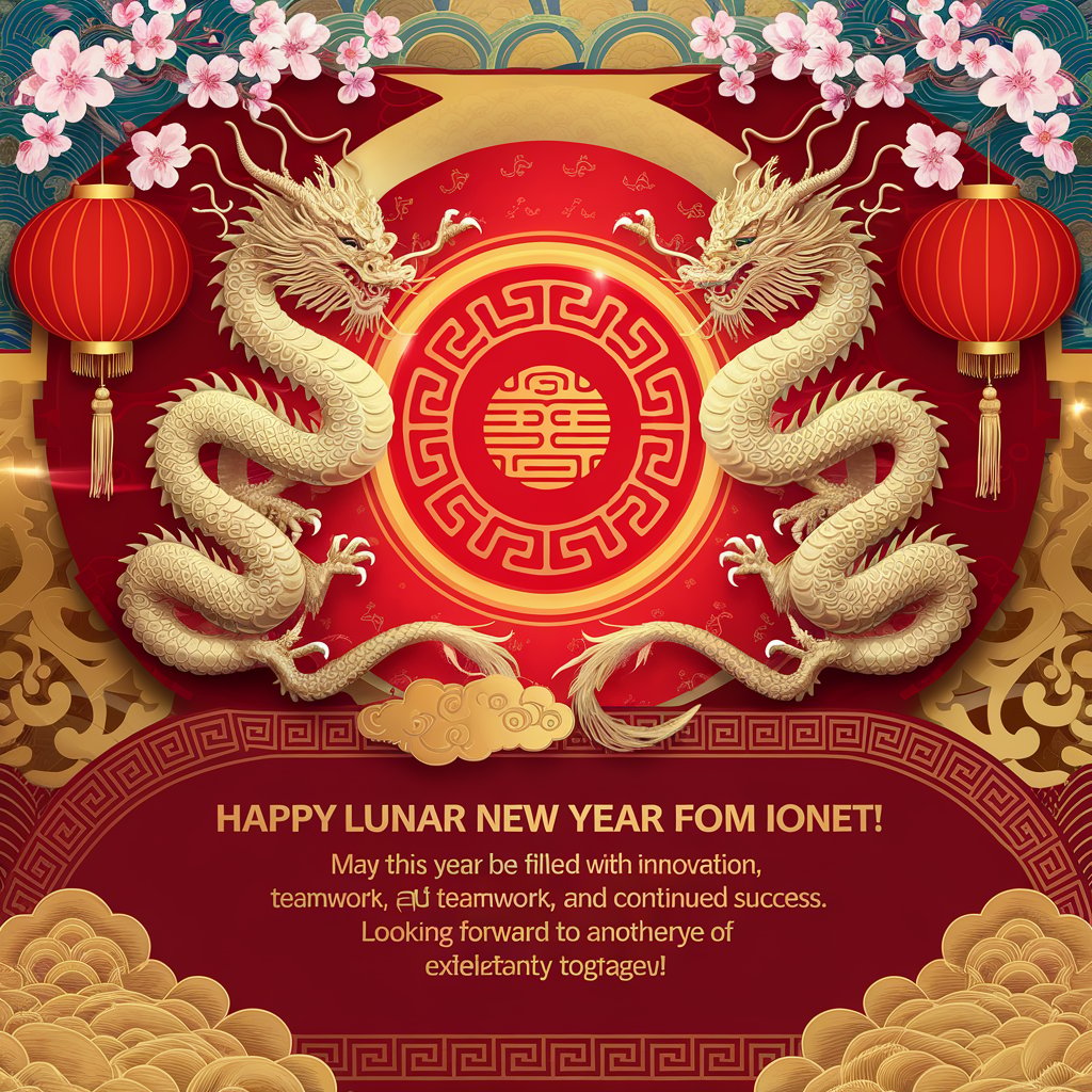 kpr001's tweet photo. ๐๐ Happy Lunar New Year from IONET!
Wishing everyone a year filled with innovation, teamwork, and continued success. Here's to another year of excellence together! ๐ดโจ
#IONET #LunarNewYear #YearofProsperity
@ionet @shershahxxx @xxivk_io @net_io37353 https://t.co/HSda3DoaY7