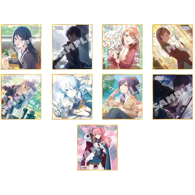 プロセカ ミニ色紙コレクション 第44弾A 未開封BOX ✨3月29日発売✨／ 「#プロセカ」ミニ色紙コレクション 第44弾A・B・C