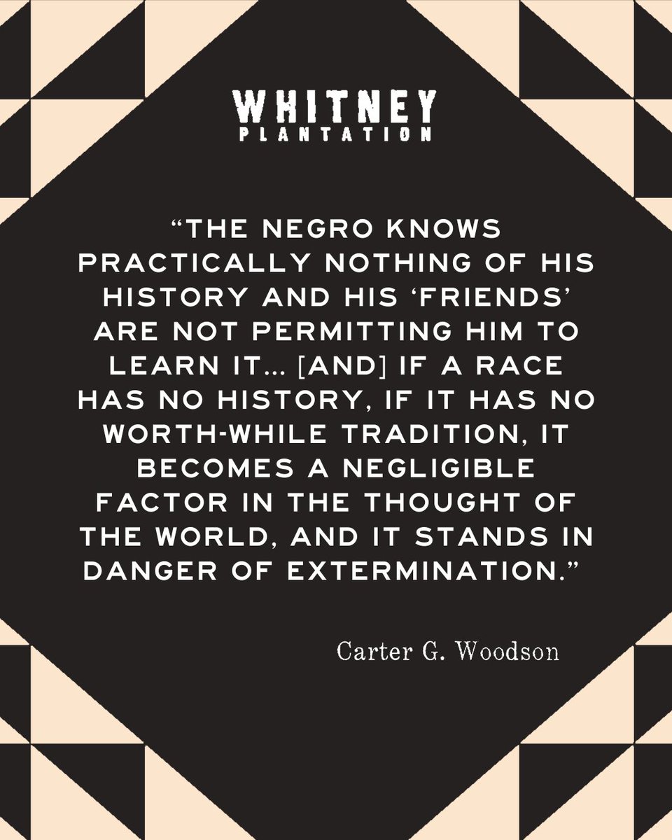 On Feb. 1, Whitney Plantation will be closed in honor of National Freedom Day, which marks the start of #BlackHistoryMonth.