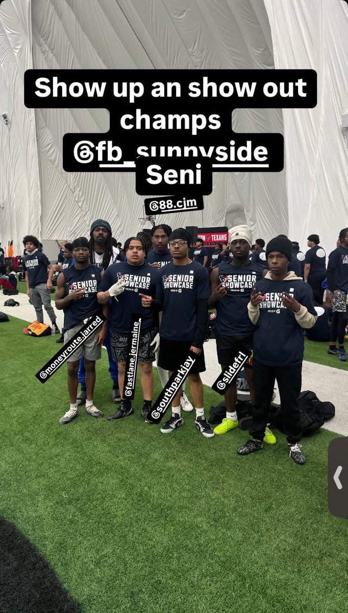 Blessed to have a opportunity to shoe my talent at the senior showcase🫶🏾🔥🔥 
<a href="/SRfbshowcase/">srfbshowcase</a>