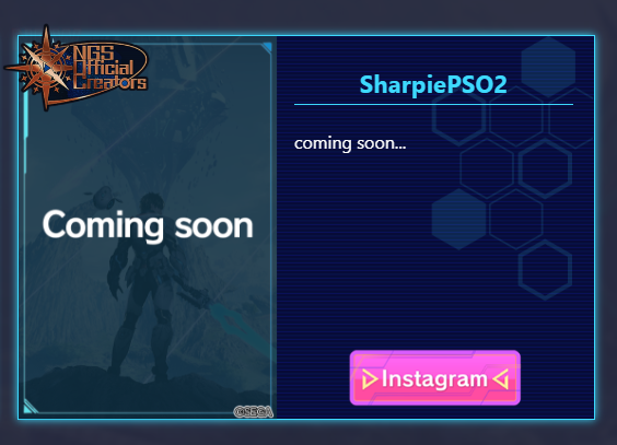SharpiePSO2's tweet image. I'M AN OFFICIAL #PSO2NGS CREATOR NOW !!

I'VE BEEN PLAYING PSO2 SINCE 2014 AND STREAMING IT SINCE 2020. IT FEELS REALLY GOOD TO OFFICIALLY BE RECOGNIZED BY @PLAY_PSO2 FOR MY WORK 🥹

Thank you Sega !!