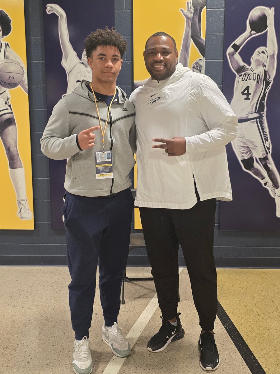 Cam Payne (@cam_payne22) on Twitter photo Had a great time meeting coaches and seeing campus <a href="/ToledoFB/">Toledo Football</a> today. Thanks <a href="/CoachNCole/">Coach Cole</a> 🚀
<a href="/bcvarfootball/">BC Bulldog Football</a> <a href="/BCCoachCisco/">Marc Cisco</a> <a href="/CoachDSage/">Coach Sage Toledo</a> <a href="/WMDrivefootball/">West Michigan Drive Football</a> <a href="/ATDTrainRecruit/">ATD Training & Recruiting</a> <a href="/ContactsCollege/">CollegeRecruitingContacts</a> <a href="/AllenTrieu/">Allen Trieu</a> <a href="/TheD_Zone/">The D Zone</a> <a href="/CoachCandle/">Jason Candle</a> Had a great time meeting coaches and seeing campus <a href="/ToledoFB/">Toledo Football</a> today. Thanks <a href="/CoachNCole/">Coach Cole</a> 🚀
<a href="/bcvarfootball/">BC Bulldog Football</a> <a href="/BCCoachCisco/">Marc Cisco</a> <a href="/CoachDSage/">Coach Sage Toledo</a> <a href="/WMDrivefootball/">West Michigan Drive Football</a> <a href="/ATDTrainRecruit/">ATD Training & Recruiting</a> <a href="/ContactsCollege/">CollegeRecruitingContacts</a> <a href="/AllenTrieu/">Allen Trieu</a> <a href="/TheD_Zone/">The D Zone</a> <a href="/CoachCandle/">Jason Candle</a>
