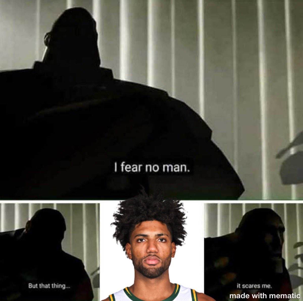 He’s heating up and the crowd is getting into it