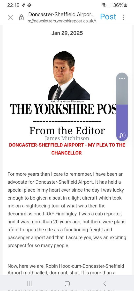 save_dsa's tweet photo. Unfortunately I was blocked By the @yorkshirepost editor
However I've seen this post he made a few days ago
I've been able to screenshot his post
Please read and share
#saveDSaa #saveDSAairspace #syorksairportcity #teamdsa https://t.co/33leIHvRL8