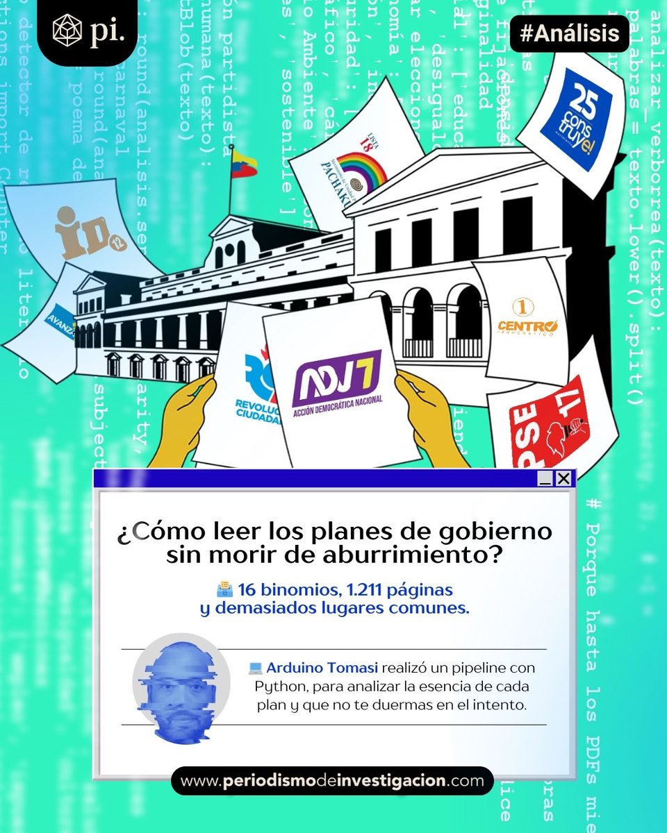 Pinvestigacion3's tweet image. 📊 Este análisis de @ArduinoTomasi publicado con La Fuente - Periodismo de Investigación te ayuda a elegir informado, sin morir en el intento.
🔗 Lee el estudio completo aquí: periodismodeinvestigacion.com/2025/01/31/ana… Aquí te hacemos un resumen del resumen 🤖🧵