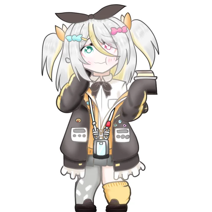 おはよーん!ついに全員描けたよ!後でタグの暴力を行います 