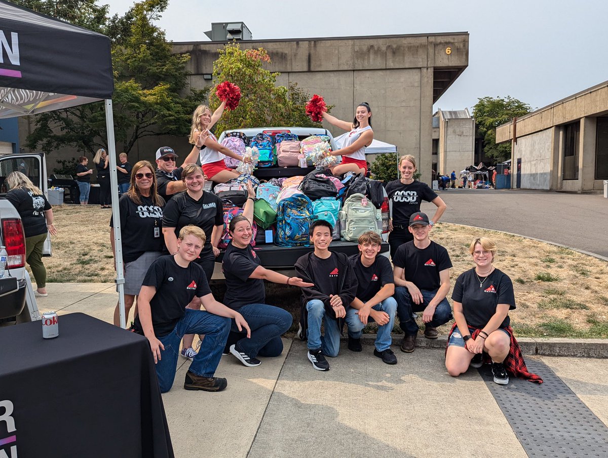 Skynet_Robotics's tweet image. “Caliber Cruise In” at CCC from this summer! It was absolutely mesmerizing to get to see all the people come and view our robots Judy and Swerve Drive.