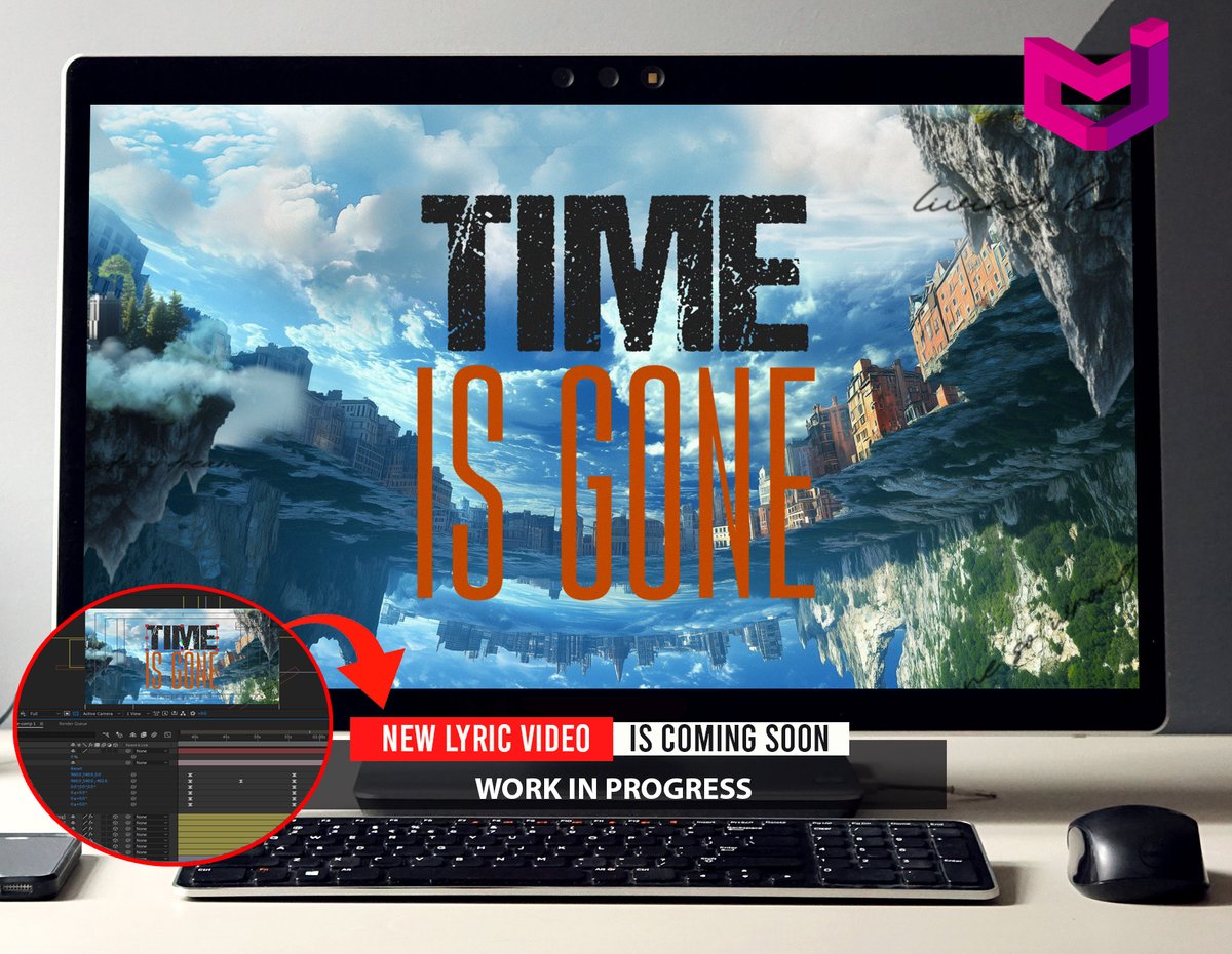 mladeproduction's tweet image. Creating an upside-down world for a new lyric video. Flipping perspectives and letting the visuals tell the story of the song.
Stay tuned. 🎶🙂

Do you need a lyric video?
1️⃣ Upload your song
2️⃣ Watch sample for free
3️⃣ Purchase only if you like it

#LyricVideoproduction