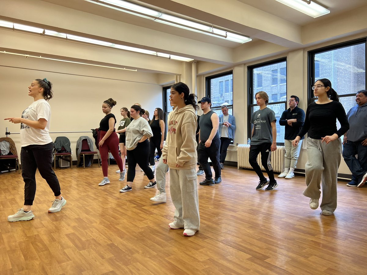 Day 3 in NYC!

<a href="/tcreektheatre/">Tates Creek Theatre</a> started Day 3 learning One Short Day, with a craft professional teaching artist from the cast of Wicked. It's a Broadway doubleheader for these students. This afternoon it's a Matinee performance of Wicked then Great Gatsby in the evening.