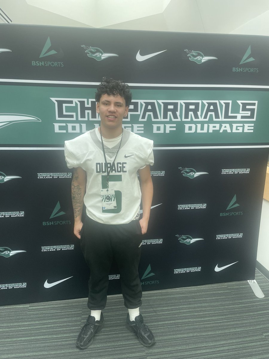 Had a great visit at Dupage today!! Thank you <a href="/coachjbeard1/">Joel Beard</a> for having me come up! Great atmosphere and great coaches!