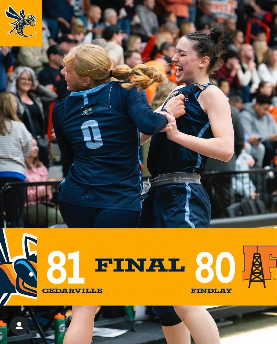 Cedarville WBB (@cedarvillewbb) on Twitter photo Final!!! The Lady Jackets take down the Lady Oilers 81-80! Shoutout to <a href="/briannazajicek/">briannazajicek</a> for a career high 25 points! Final!!! The Lady Jackets take down the Lady Oilers 81-80! Shoutout to <a href="/briannazajicek/">briannazajicek</a> for a career high 25 points!