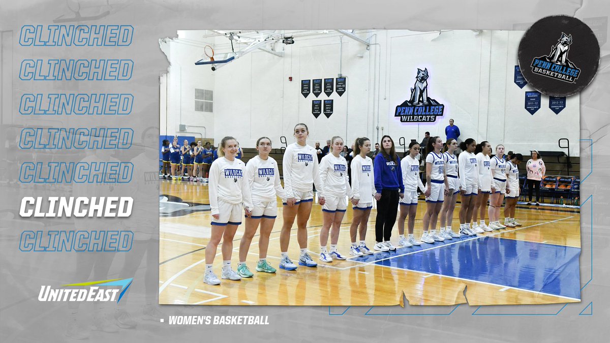 PCTAthletics's tweet photo. ✔️ Clinch playoff berth.

Penn College clinched a berth in the United East women's basketball playoffs for the third-straight year. https://t.co/QJ5lEoJS7Q