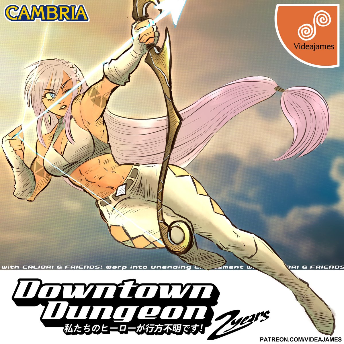 Videajames's tweet image. My ongoing comic Downtown Dungeon: Our Hero is Missing! is now 4 YEARS old and still going strong!
600+ fully illustrated pages over the span of 45 chapters are available to read RIGHT NOW.
If you're looking for a new series, consider checking mine out on Tapas or Webtoons TODAY!
