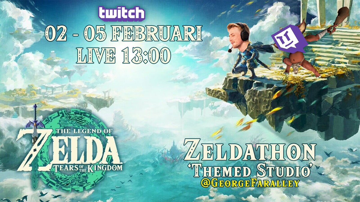 Een keertje mn hele studio omgebouwd Zelda Themed. CINEMA✋😳🤚