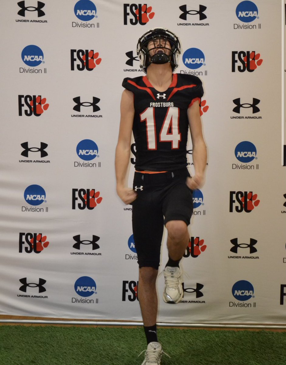 Blessed to receive my first offer from Frostburg university!!