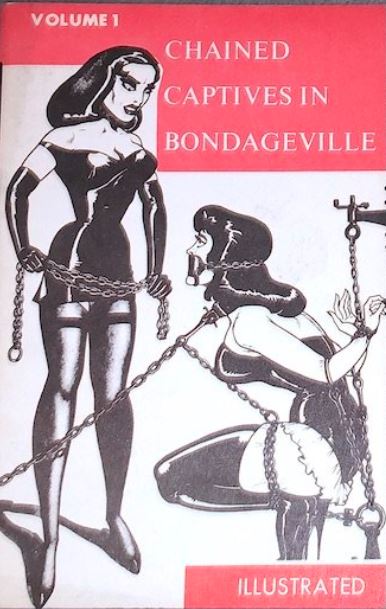 Published by Irving Klaw's Nutrix imprint in 1960. Artwork by Jim who began his career as a draftsman in his native Switzerland, producing technical drawings. The bondage illustrations he did for Mr. Klaw reflect his industrial orientation.
