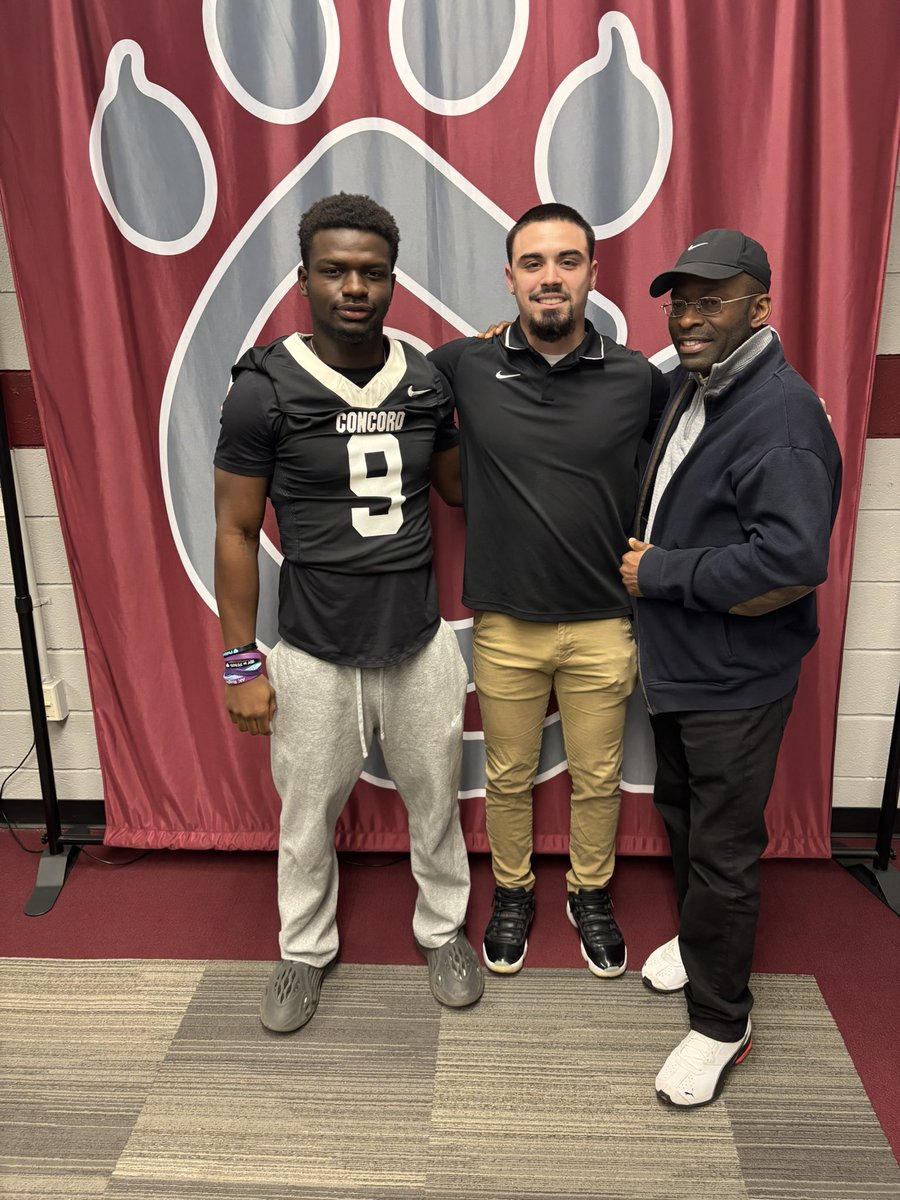 Emmanuel Beya (@emmanuelbeya06) on Twitter photo #AGTG After a great visit and great conversation at <a href="/ConcordFootball/">Concord University Football</a>, I am TRULY BLESSED to receive a D2 offer!
<a href="/AKHS_Football/">Ardrey Kell Football</a> <a href="/CUCoachEdwards/">Cody Edwards</a> <a href="/CoachEHarris/">Ethan Harris</a> <a href="/pepman704/">Matt Morrow</a> <a href="/PrepRedzoneNC/">Prep Redzone North Carolina</a> <a href="/Ath_Dynasty/">The Athletic Academy</a> <a href="/Ath_Recruit/">The Athletic Academy Recruiting</a> <a href="/cmacc16/">Coach Macc</a> <a href="/Grind_Hard29/">Rodney Nichols Jr. M.S.</a> #AGTG After a great visit and great conversation at <a href="/ConcordFootball/">Concord University Football</a>, I am TRULY BLESSED to receive a D2 offer!
<a href="/AKHS_Football/">Ardrey Kell Football</a> <a href="/CUCoachEdwards/">Cody Edwards</a> <a href="/CoachEHarris/">Ethan Harris</a> <a href="/pepman704/">Matt Morrow</a> <a href="/PrepRedzoneNC/">Prep Redzone North Carolina</a> <a href="/Ath_Dynasty/">The Athletic Academy</a> <a href="/Ath_Recruit/">The Athletic Academy Recruiting</a> <a href="/cmacc16/">Coach Macc</a> <a href="/Grind_Hard29/">Rodney Nichols Jr. M.S.</a>