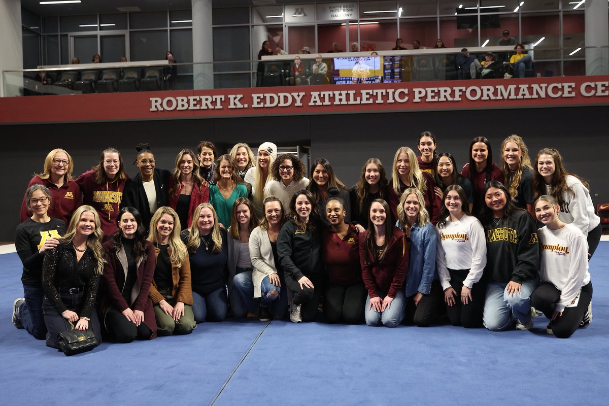 Five Decades of Gophers Gymnastics 🥹

Special program, special people!

#Team51 | #JustOne