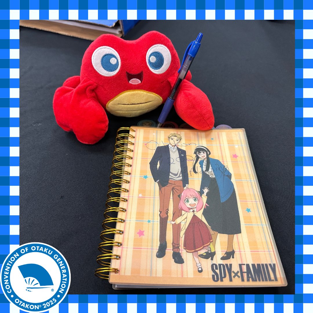 Otakon's tweet image. It's that time again! Crabby is taking notes on our final planning for #Otakon2025!!! What are you hoping to see at con this year??? Comment below! 🦀