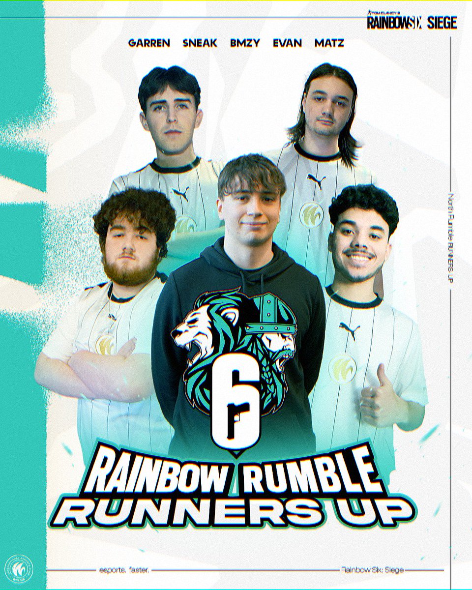 WYLDE_gg's tweet photo. RUNNERS-UP ⚡️

A roster hand-picked from over 200 applicants in Open Trials, proving they have what it takes to take down some of the best.

We're INCREDIBLY proud of what they've achieved, and there's still so much more to come!

#GOWYLDE ⚡️