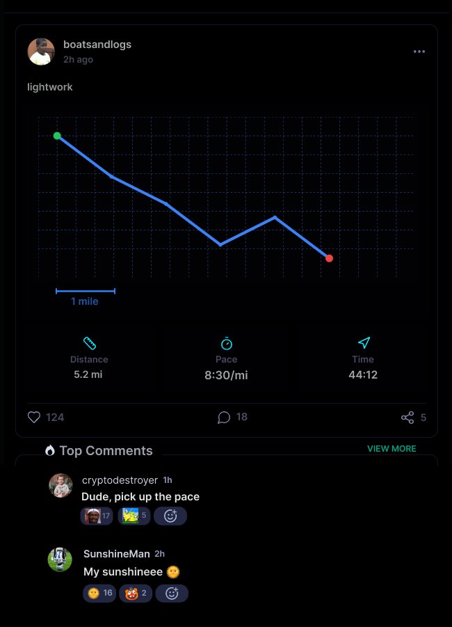 SocialFi

=

Social Fitness